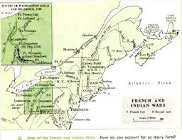 LOCATION OF THE  FRENCH   AND  INDIAN      