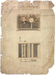      Patent for  Cotton Gin   1794 