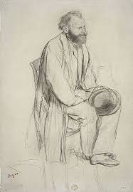 Edgar Degas made this drawing - via Daymix