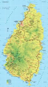 St. Lucia Island Map - via Daymix