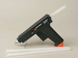 Using Hot Glue. Glue gun and - via Daymix