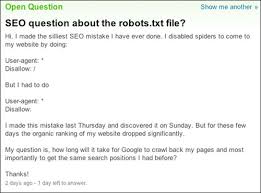 robots.txt question on Yahoo