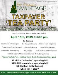 NH Taxpayer Tea Party - via Daymix
