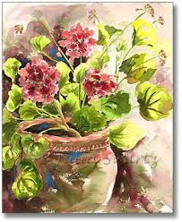 Geranium_flower_watercolor_painting_L