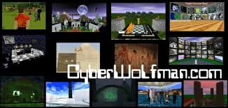 A mosaic of 3D chat programs