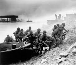 bank after  crossing   the  Rhine   