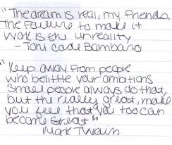      few of Bethanns favorite  quotes  