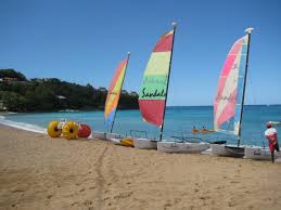 While visiting St. Lucia to - via Daymix