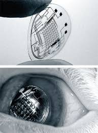 AR contact lens - via Daymix