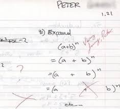 Funny  Algebra   My son Aaron is very    