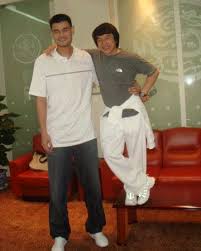 Image <b>Yao Ming</b> to carry flag, Picture