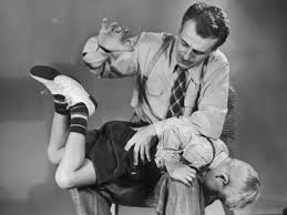 spanked