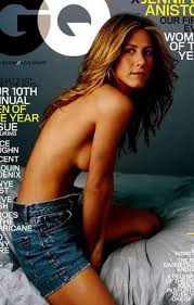 Jennifer Aniston on the cover of 