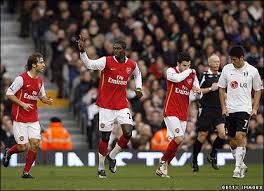Image <b>Emmanuel Adebayor</b> gives the Gunners <b>...</b> Picture