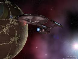 The  Enterprise   in orbit again