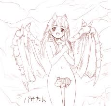 引き続きモンハン絵バサルモス