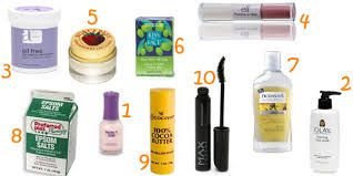 Cheap beauty products - via Daymix