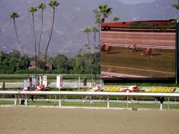   Santa Anita   was the first  race   track    