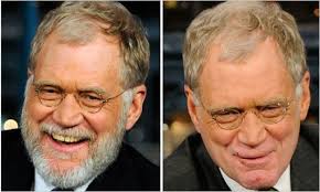 David Letterman's strike beard