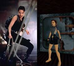 Lara Croft and Lara Croft
