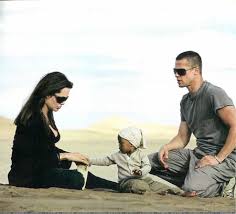 Expectant couple Brad Pitt