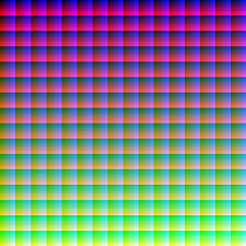 What 16777216  different colors   look    