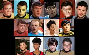 Star Trek Crew Comparison - via Daymix