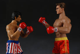   Rocky   and Ivan Drago  action figures      