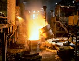 iron casting in a foundry - via Daymix