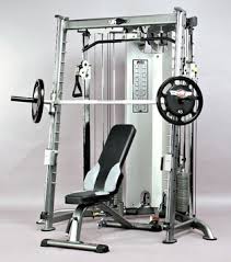 Gym Source Home Gym - via Daymix