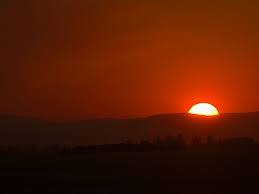 Burning  Sky   This photo was taken the    