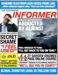 Fake front page of a tabloid - via Daymix