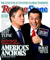 Jon Stewart & Stephen Colbert