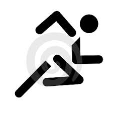   Running   sport symbol