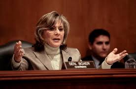 Barbara Boxer Held Up Senate - via Daymix