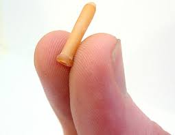 A tiny, tiny condom for a tiny