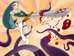 Carnage Nun Migumi tentacle