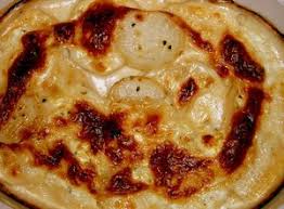  Goat Cheese Scalloped  Potato Gratin      