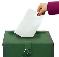 Voting for Ballia, Bikramganj, ...