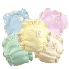 Diapers come in colors of - via Daymix