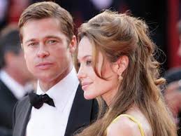   Angelina Jolie   and  Brad   Pitt were    