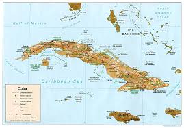 Map of Cuba - via Daymix