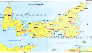   Prince Edward Island   Map