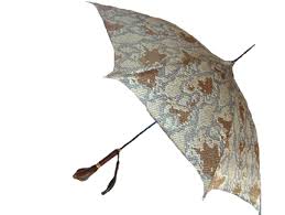 Umbrellas with unique designs, - via Daymix