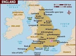 Map of England - via Daymix