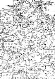 伊邪那美の命伝承関連地図