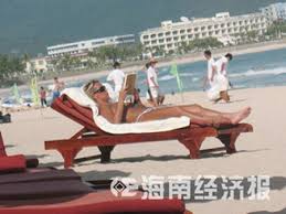 著名景区——大东海裸体