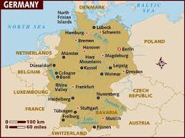 Map of Germany - via Daymix