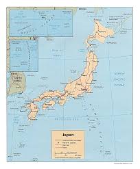 Large Map of Japan