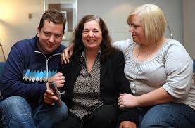 Gillian Gibbons and children